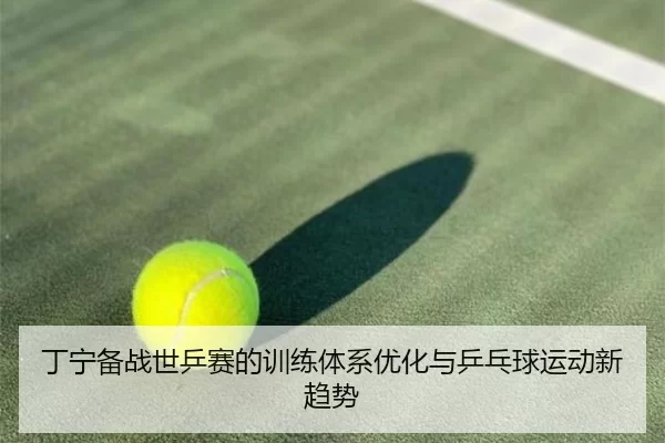 丁宁备战世乒赛的训练体系优化与乒乓球运动新趋势